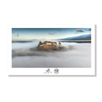 "Stirling Castle rises from the fog" fine art print